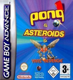 3 In 1 - Asteroids, Yar's Revenge And Pong (sUppLeX) ROM