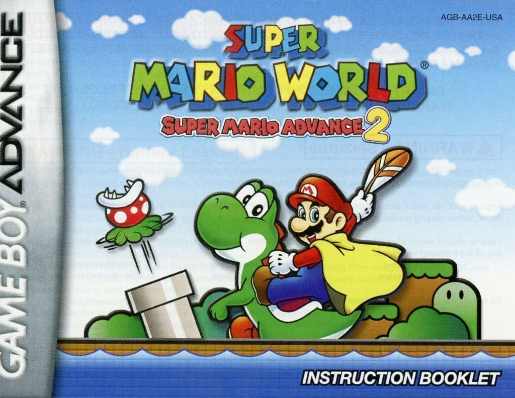 Super Mario Advance 2 Super Mario World Rom Gba Roms Download