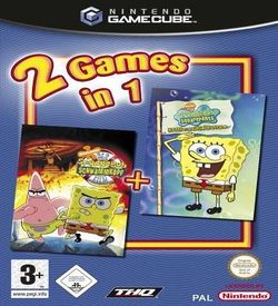 2 Games In 1 Nickelodeon SpongeBob Schwammkopf Der Film Nickelodeon SpongeBob Schwammkopf Schlacht Um Bikini Bottom  - Disc #1 ROM