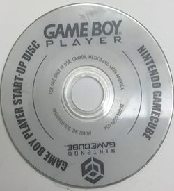 Game Boy Player Start Up Disc ROM