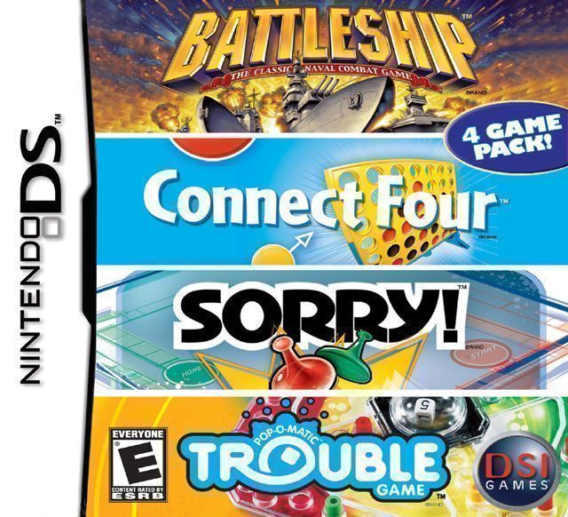 0959 - Battleship - Connect Four - Sorry! - Trouble Game