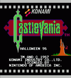 Castlevania - Halloween 98 (Hack) ROM