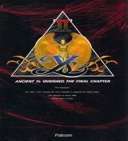 Ys 2 - Ancient Ys Vanished The Final Chapter [T-Eng0.4] ROM