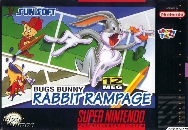download bugs bunny rabbit rampage snes