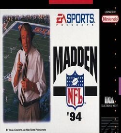 Madden NFL '94 ROM