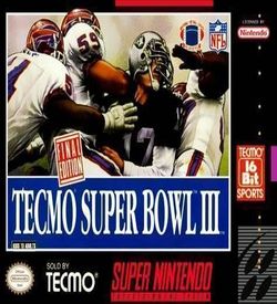 Tecmo Super Bowl III - Final Edition ROM