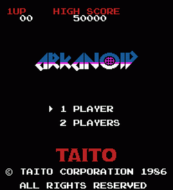 Arkanoid NES - Converted By POPC0RN (NES Hack) ROM