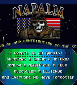 Napalm - Laughing Skull Intro (PD) ROM