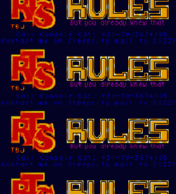 RTS - Mode 7 Demo (PD) ROM