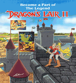 Dragon's Lair II - Escape From Singe's Castle (1987)(Software Projects)(Side B)[128K] ROM