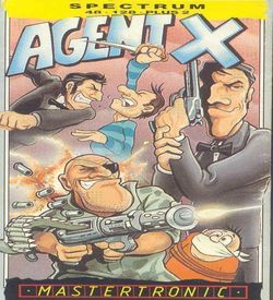 Agent-X In The Brain Drain Caper (1986)(Mastertronic) ROM