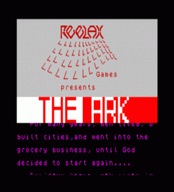 Ark, The (1984)(Reelax Games)[aka Noah] ROM