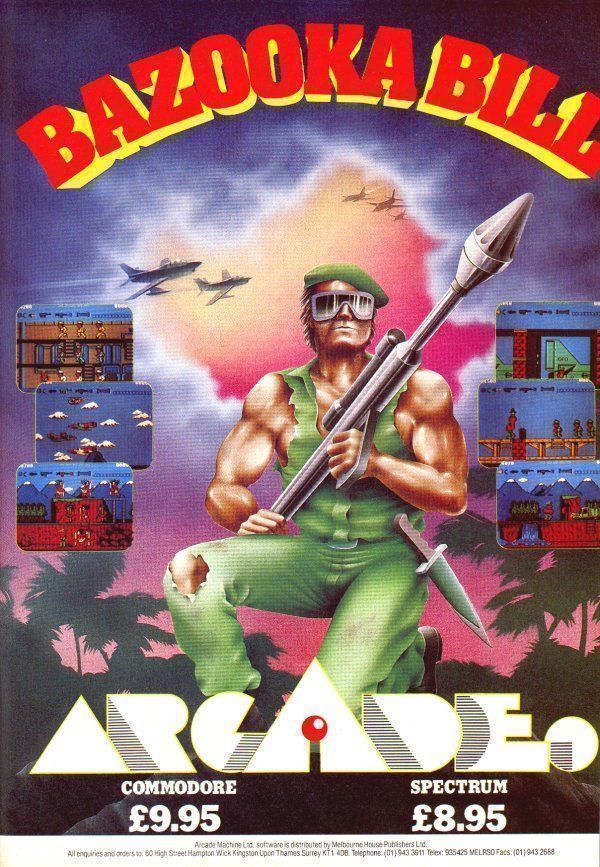 Bazooka Bill (1986)(Arcade Software)[re-release]