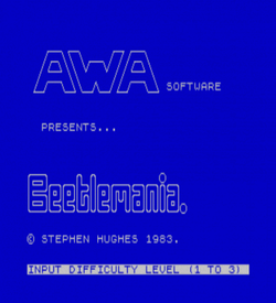 Beetlemania (1983)(MC Lothlorien)[16K] ROM