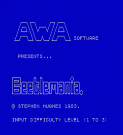 Beetlemania (1983)(MC Lothlorien)[a][16K] ROM