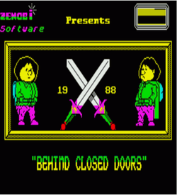 Behind Closed Doors II - The Sequel (1988)(Zenobi Software) ROM