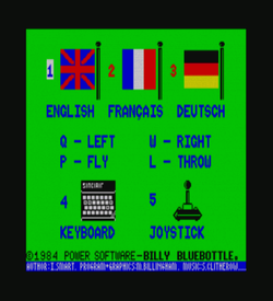 Billy Bluebottle (1984)(Power Software) ROM