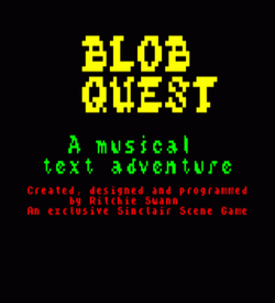 Blob Quest (1992)(Richard Swann) ROM