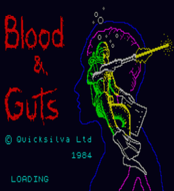 Blood & Guts (1984)(Quicksilva) ROM