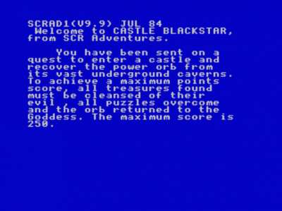 Castle Blackstar (1984)(CDS Microsystems)[re-release]