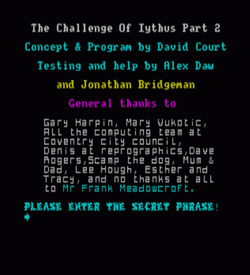 Challenge Of Iythus, The (1988)(Creative Juices)(Side B)[128K] ROM