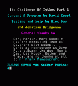 Challenge Of Iythus, The (1988)(Creative Juices)(Side B)[a][128K] ROM