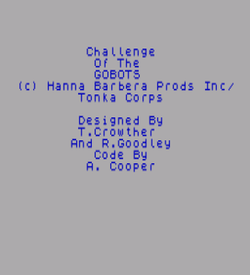 Challenge Of The Gobots (1987)(Reaktor)(Side B)[48-128K] ROM