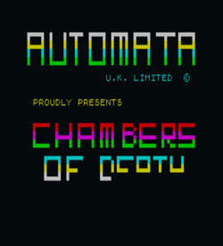 Chambers Of Death (1984)(Automata UK) ROM