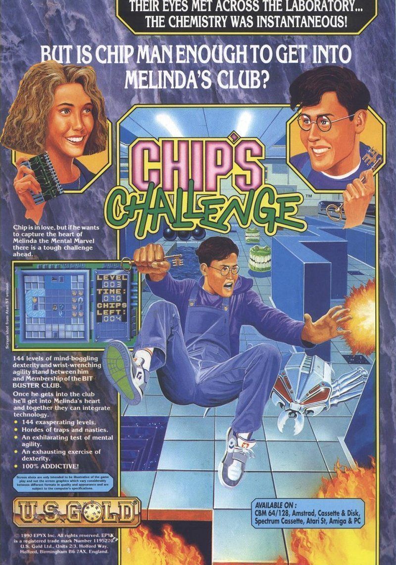 Chip's Challenge (1991)(Erbe Software)(Side B)[re-release]