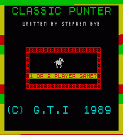 Classic Punter (1989)(GTI Software) ROM
