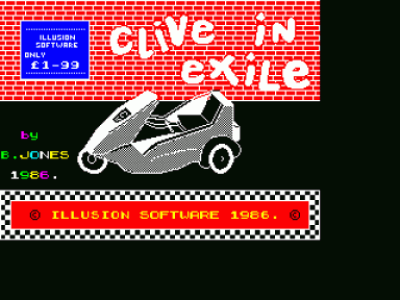 Clive In Exile (1986)(Illusion Software)