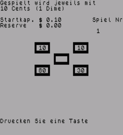 Coin Game (19xx)(Ceran Software)(de)[16K] ROM