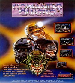 Comando Quatro (1989)(Zigurat Software)(es) ROM