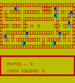Comecocos (1982)(Investronica)(es)[16K][aka Gobbleman] ROM