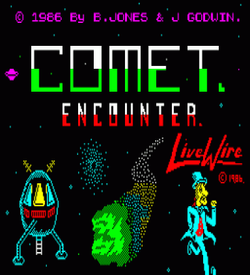 Comet Encounter (1986)(LiveWire Software) ROM