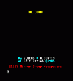 Count, The (1985)(Mirrorsoft) ROM