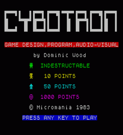 Cybotron (1983)(Micromania)[16K] ROM