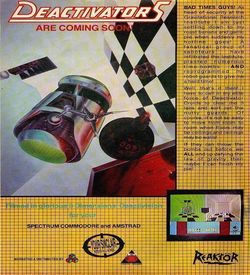 Deactivators (1986)(Firebird Software)[re-release] ROM