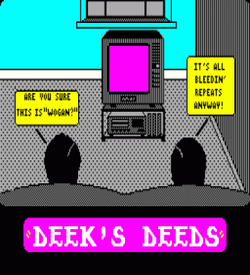 Deek's Deeds (1991)(Zenobi Software)[a][re-release] ROM