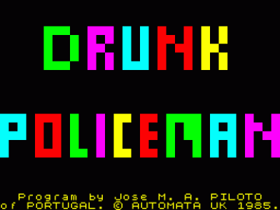 Drunk Policeman (1985)(Automata UK)
