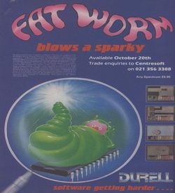 Fat Worm Blows A Sparky (1985)(Durell Software)[a] ROM