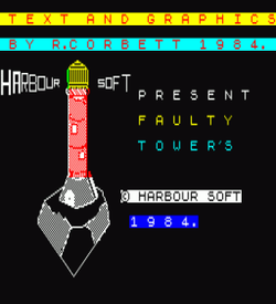Faulty Towers (1984)(Harbour Soft) ROM