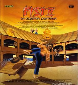 Fist II - La Leyenda Continua (1986)(Erbe Software)[a][aka Fist II - The Legend Continues] ROM