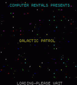 Galactic Patrol (1984)(Omega Software)[re-release] ROM