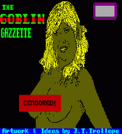 Goblin Gazette, The - Issue 1 (1989)(Zenobi Software) ROM