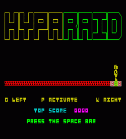 Hypa Raid (1986)(Atlantis Software)[a] ROM