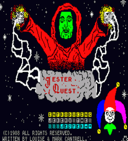 Jester Quest (1988)(Zenobi Software)[128K][re-release] ROM