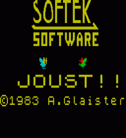 Joust (1983)(Softek Software International)[16K] ROM