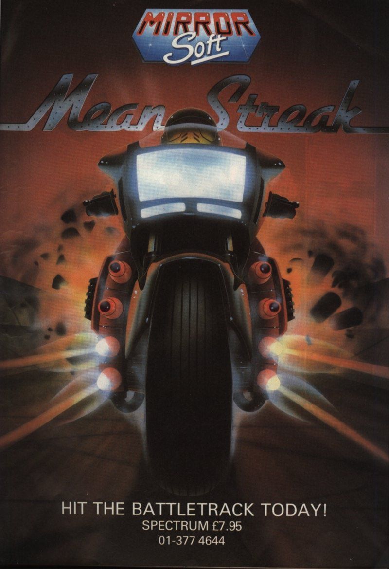 Mean Streak (1987)(Mirrorsoft)[a][128K]