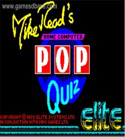 Mike Read's Pop Quiz (1989)(Encore)[re-release] ROM